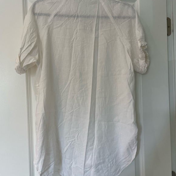 Aritzia Wilfred Boyfriend Shirt Blouse small - Picture 6 of 6